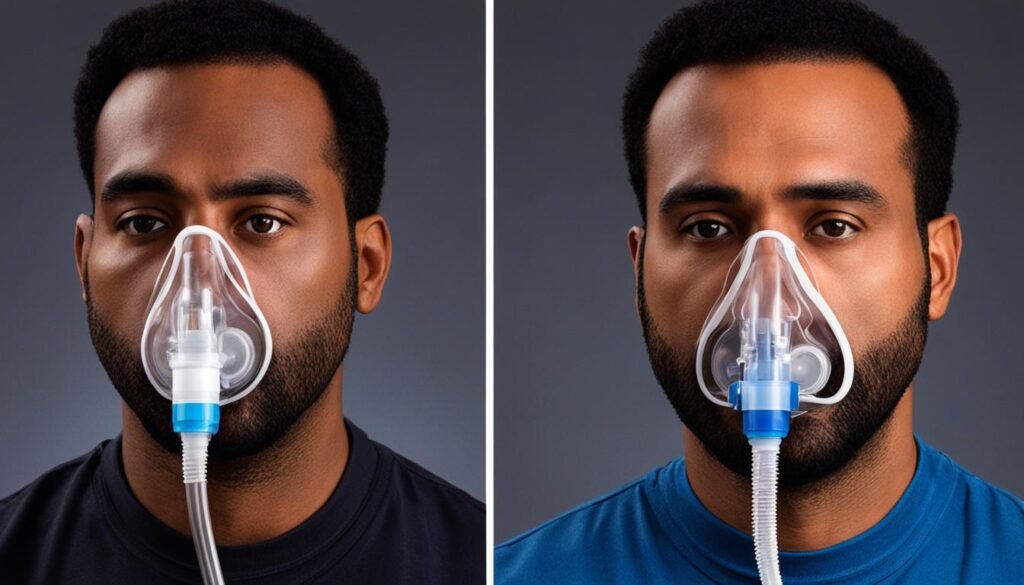 呼吸機與經鼻導管比較