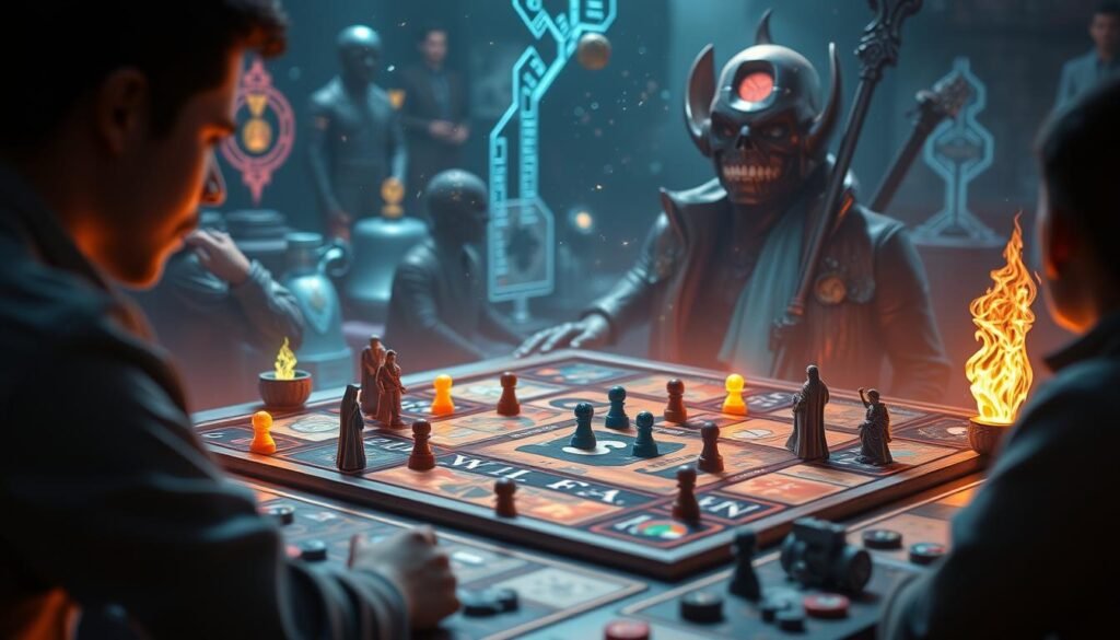 生成區塊鏈棋牌遊戲的圖片
