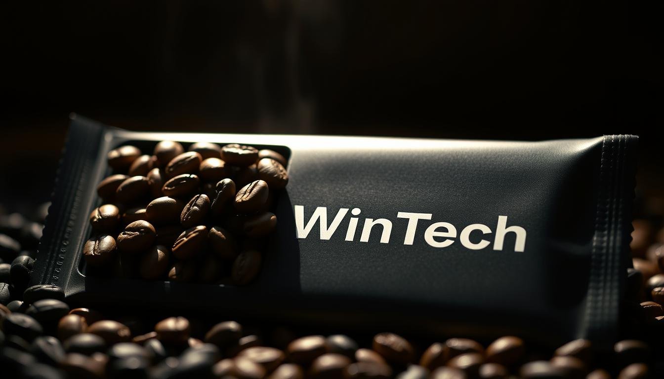 packaging of coffee beans